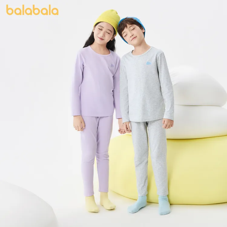 【巴拉巴拉】内衣套装亲子秋衣秋裤冬保暖打底儿童209925169101