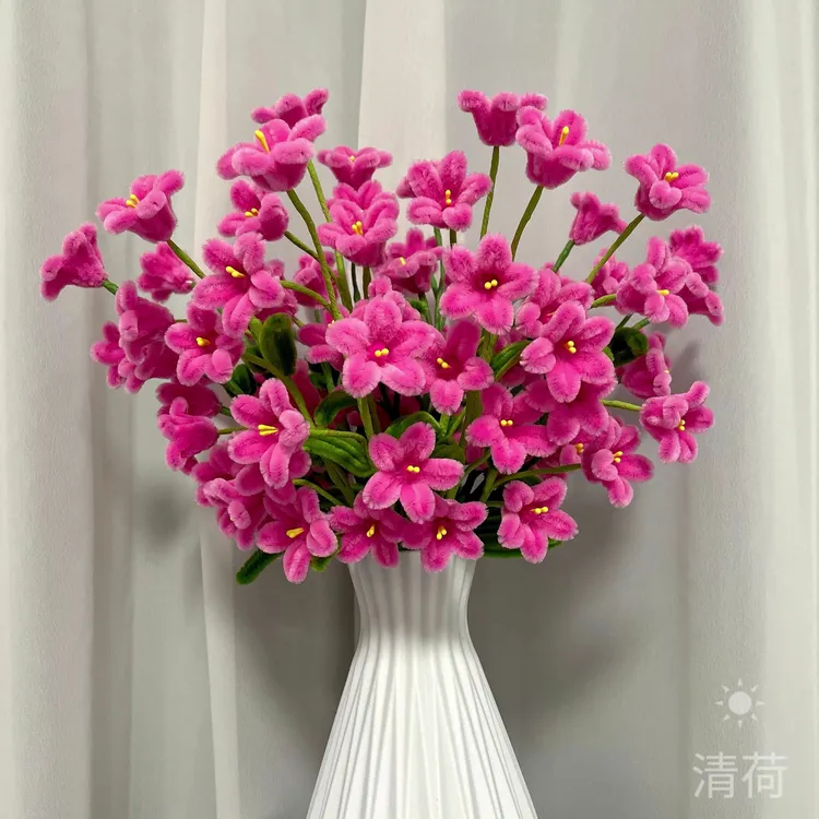 【扭扭棒铃兰花】加密扭扭棒铃兰花材料包diy(非成品)