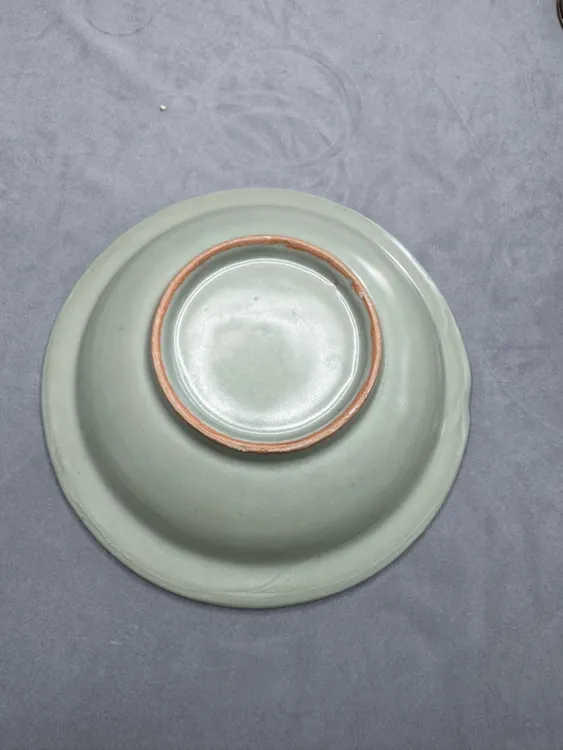 龙泉窑折沿洗青釉全品