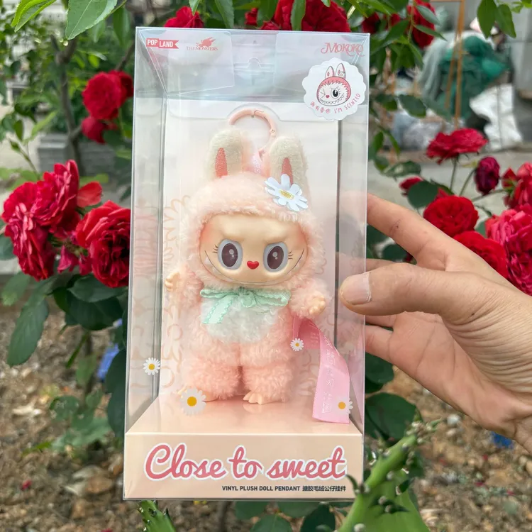 2025爆款labubu潮玩甜心春天野玩偶手办生日礼物