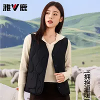 【衣哥专属】雅鹿情侣款含羊毛气绒马甲 E10