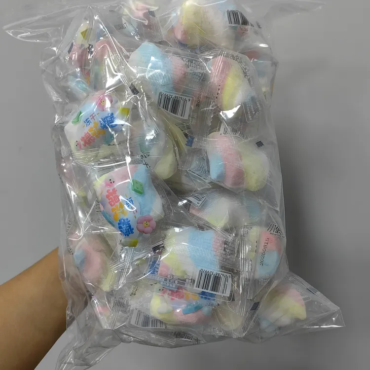 小鹤同学冻干棉花糖独立小包装酥脆美味解馋休闲零食创意糖果