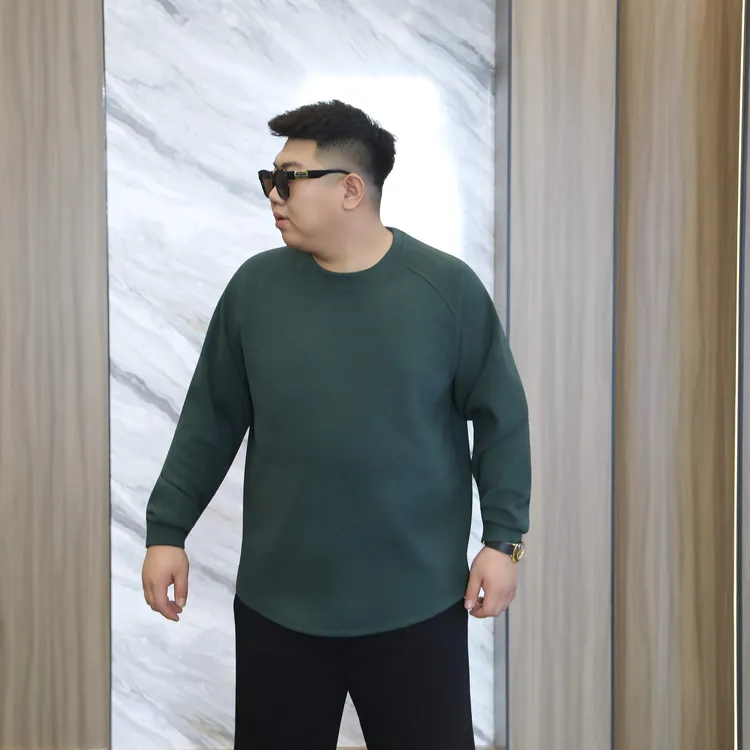 大码男装 秋冬季 加厚净版纯色 保暖 防风打底72737