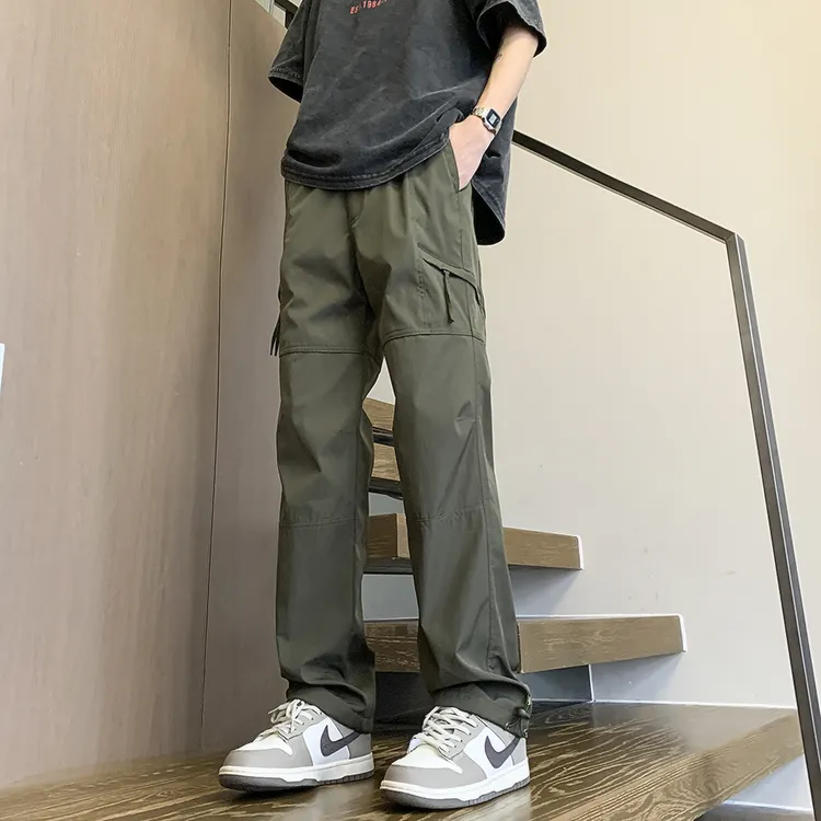 冲锋裤户外三防裤子男款新款爆款工装裤港风日系机能裤工装裤男