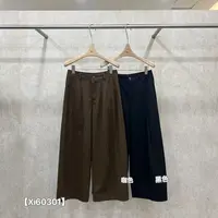 鑫燃KIKI （廓形裤）斜纹显瘦宽松阔腿裤 60301 XI