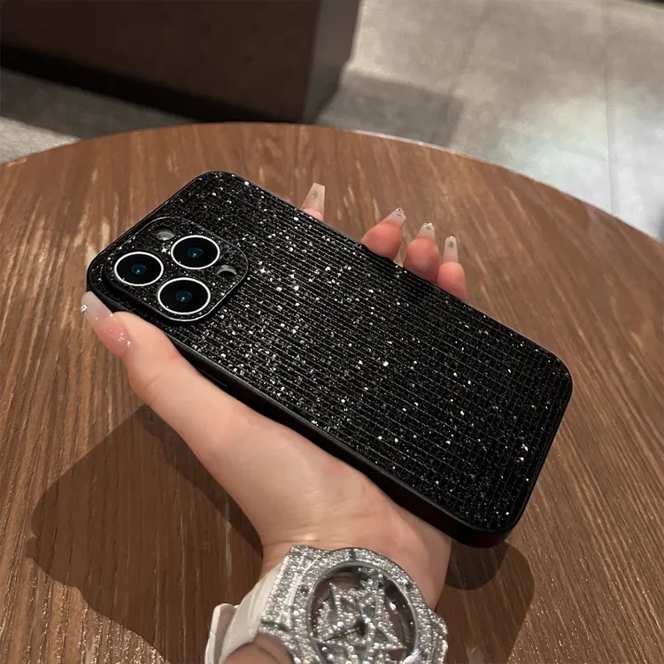 GGBond磨砂细闪小香风适用iPhone17/16手机壳华为P80vivo小米oppo