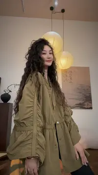 museguhui/木色古汇91842#设计款气质百搭休闲秋款外套