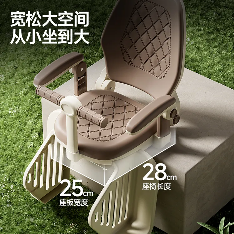 儿童座椅自行车后座山地车宝宝可折叠单车加厚安全后置大童软坐椅