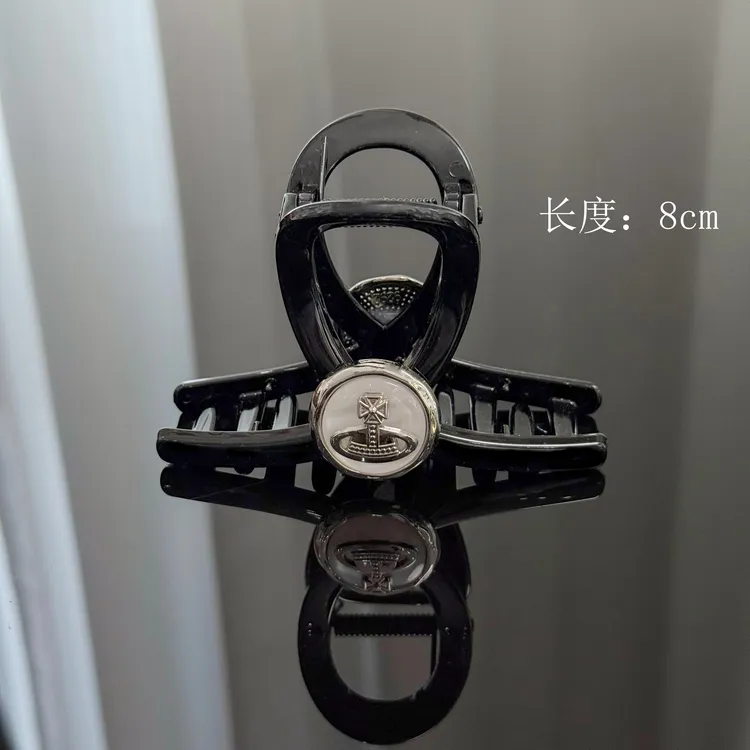 BAOSHATI/宝莎缇F-1368简约高级感土星抓夹8CM