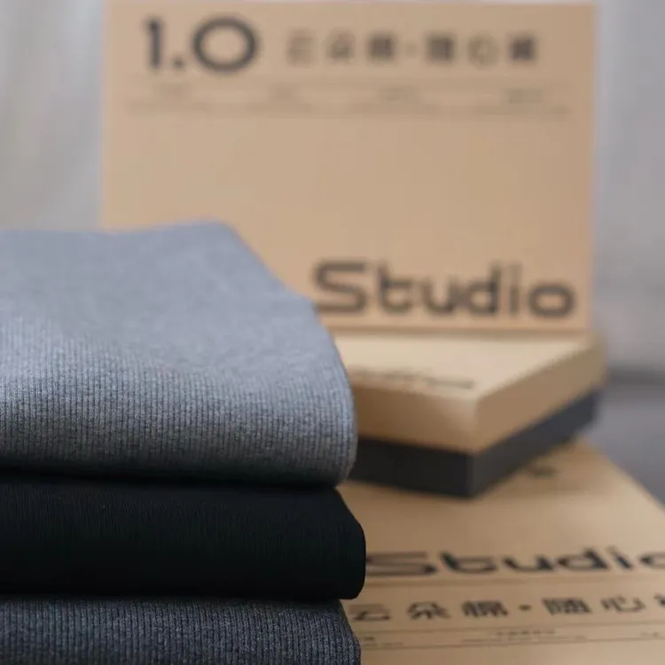 季予p167 新疆棉竖条1.0 磨毛 棉芭比裤