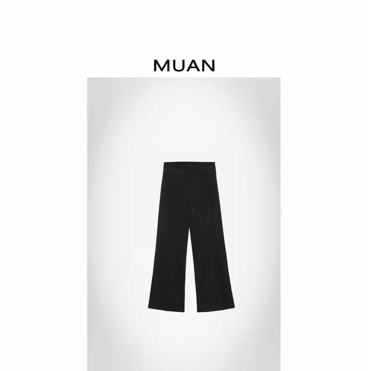 木岸MUAN：《魔法普拉提裤》定制宽松高级百搭长裤休闲裤D-DG3-6836
