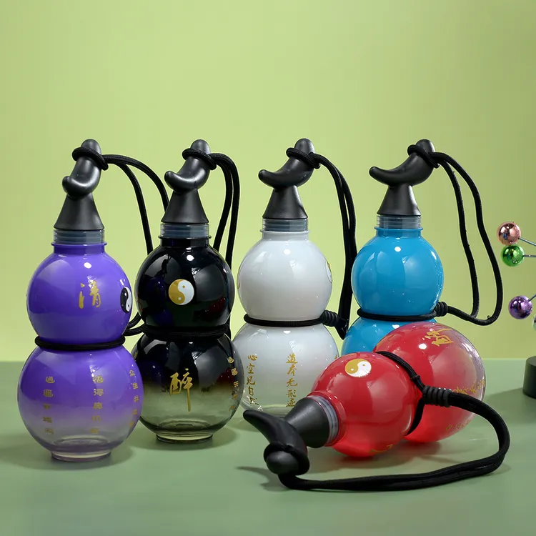 【宝藏好物】葫芦水壶杯可背可提大容量礼物时尚创意潮流运动水杯