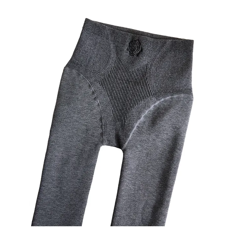 山茶香奈竖条显瘦保暖打底裤8835（盒子随机发货）