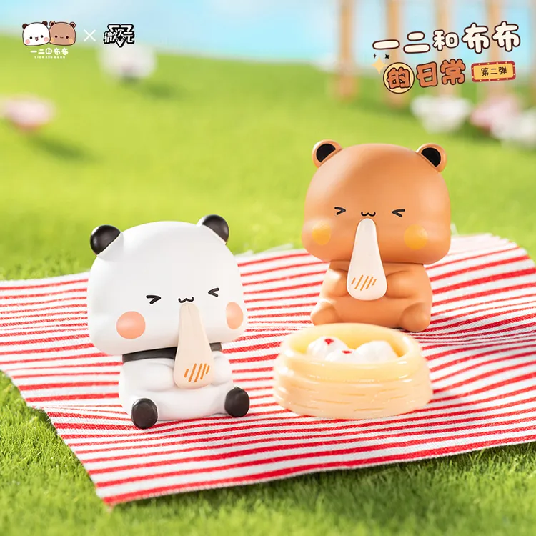 动物次元一二布布盲盒第二弹可爱潮玩公仔摆件女生礼品现货正版