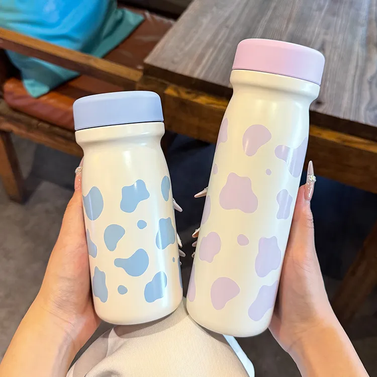 女生可爱保温杯大容量水杯高颜值2025新款316L不锈钢保冷咖啡杯子