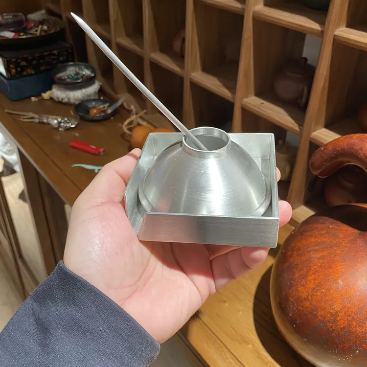 泡茶锡制三件套（锡很软手工制作会留下手工痕迹印记划痕介意勿拍