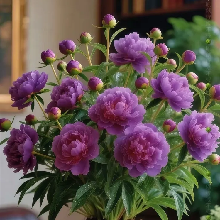 重瓣芍药花根块浓香型四季盆栽耐寒植物室内外均可栽种养死包赔