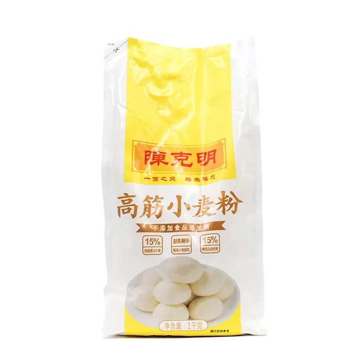 陈克明面粉高筋小麦粉 1公斤家用包子馒头油饼商用批发