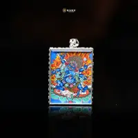 合金吊坠 壹加师姐|坛城+大黑天双面唐卡吊坠多样性发一1664BX