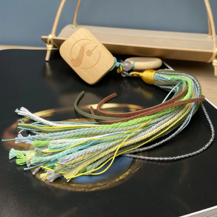 吾一 文玩刷绿松石盘玩刷子猴头星月手串刷子多宝手串刷