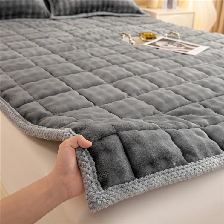 床垫保暖冬季软垫子可机洗床单毯子学生宿舍床褥子单人双人床盖