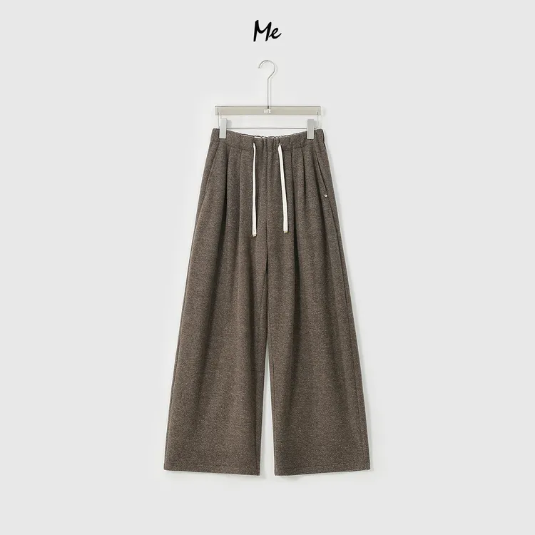 ME【加绒沙泥裤】云泥柔感梨形天菜高腰显瘦百搭时尚裤子MESA3625