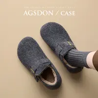 奥古狮登加绒勃肯鞋女2025秋冬季加厚保暖棉鞋一脚蹬毛毛单鞋H