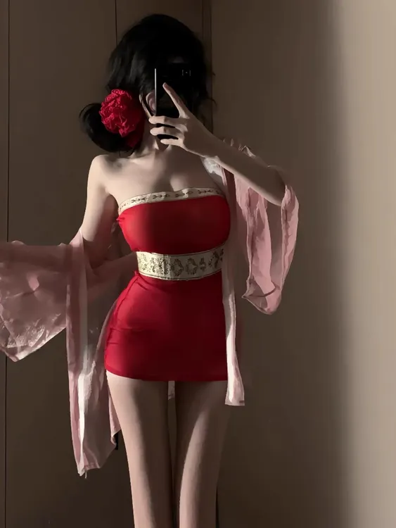 【梦魂不舍】西域风情！一字肩性感包臀紧身裙（比较透）