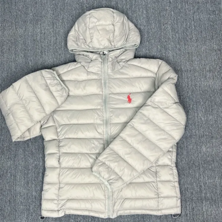 韩系轻薄排骨棉服连帽短款时尚休闲