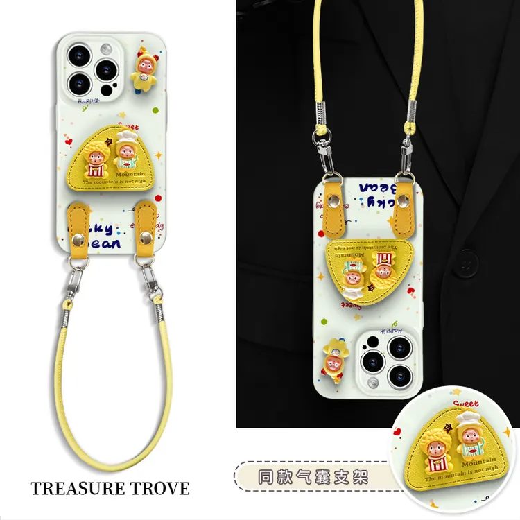 适用于苹果16/17华为OPPO小米VIVO简约创意LJ软菲林手机壳DA0038