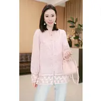 林果&季得 【清晨】时尚减龄气质百搭女士长袖款T恤