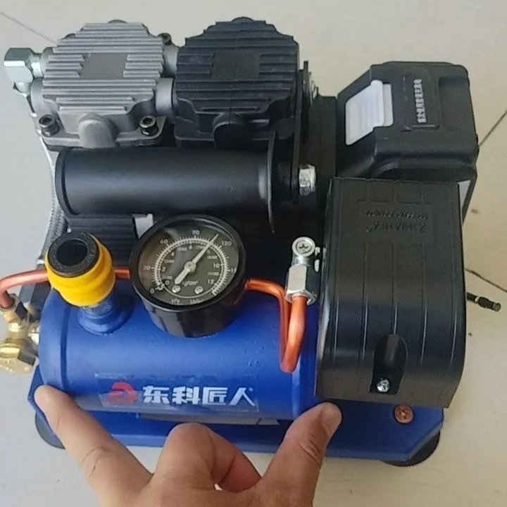 东科匠人迷你无刷无油锂电气泵车载充泵空压机家用便携轮胎打气泵