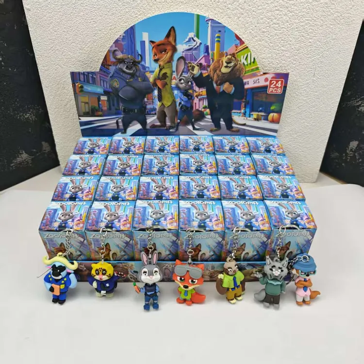 动物城惊喜盒子潮玩公仔挂件儿童玩具礼物