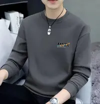 [秋款上新]2025秋冬加厚圆领长袖卫衣运动时尚简约百搭男女同款