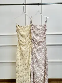 夏季优雅修身女士设计师气质轻奢时尚性感长款名媛女装连衣裙