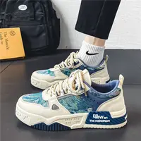 新款时尚百搭小众原创休闲板鞋男生厚底防滑运动鞋潮鞋潮流