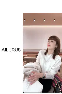 AILURUS【‌璀璨之光】2025深圳欧货冬镂空拼接订钻精致羊绒毛衣