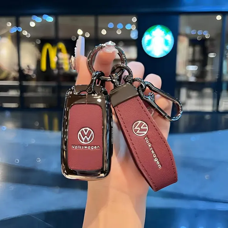 专用大众钥匙套新老款速腾桑塔纳朗逸蔚领途观帕萨特宝来polo车包