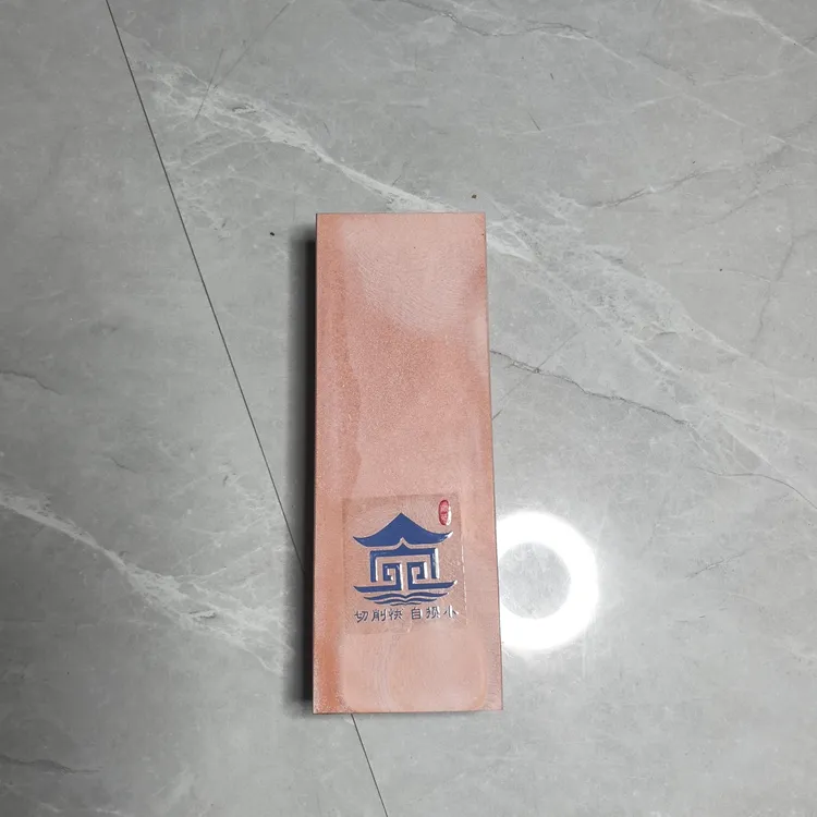 国产一千目瑕疵氧化铝陶瓷红色加纤维磨刀石