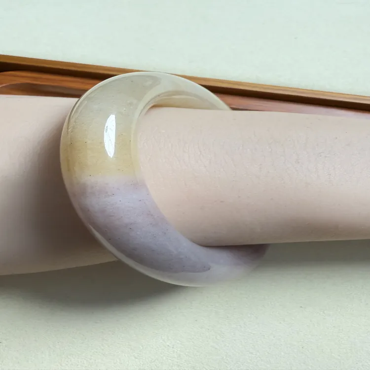 天然紫玉时尚百搭冰透精美女士饰品