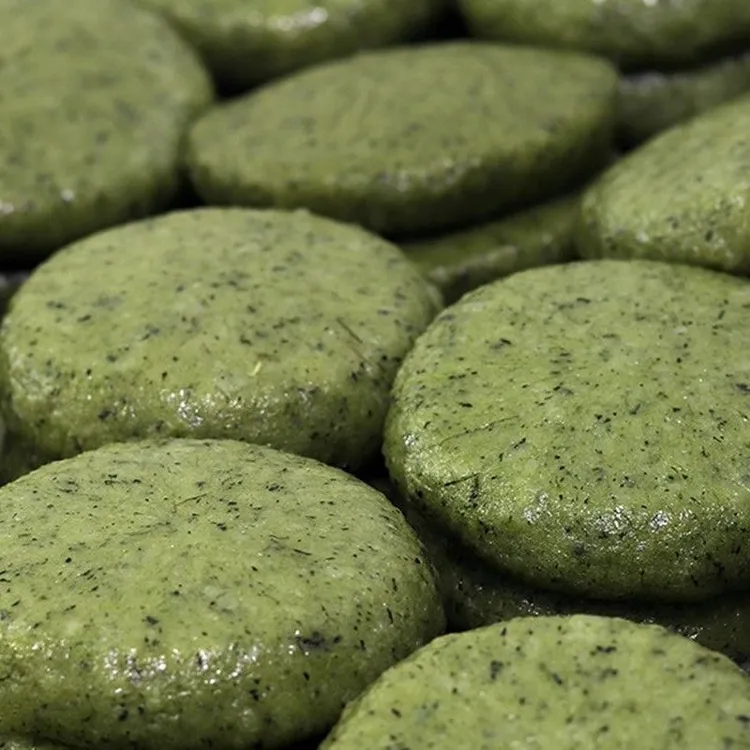 *云南特产（面蒿粑粑）纯糯米蒿菜蒿子传统手工特产小吃