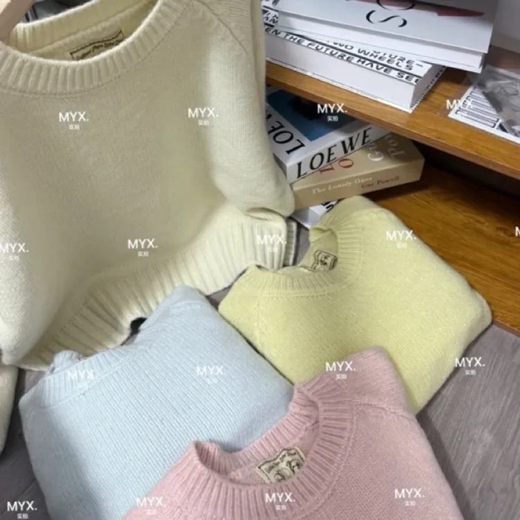 【MYX.实拍】秋冬净版俏皮小短款套头毛衣