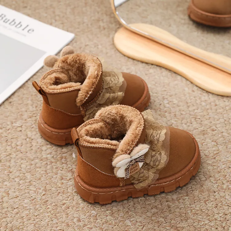 2025冬季新款女宝雪地靴