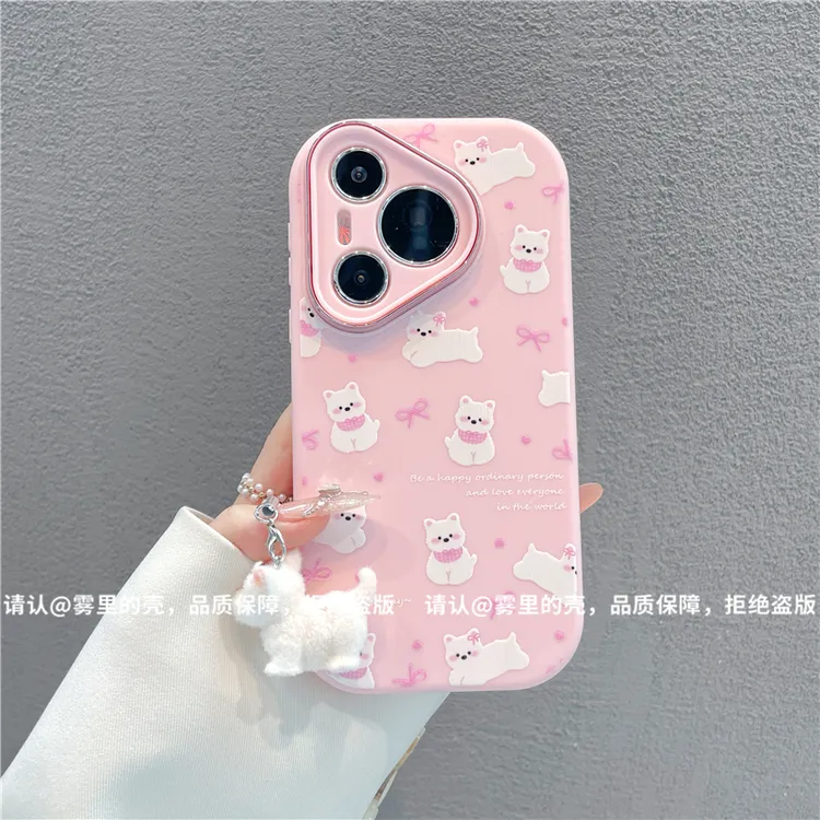 金属小胖妹适用苹果17/iPhone/华为荣耀/VIVO/OPPO/小米手机壳潮