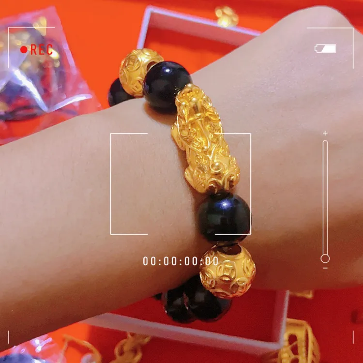 铜合金亚克力手链 铜合金新款手串Ks مەڭگۈ ئۆزگەرمەيدۇ