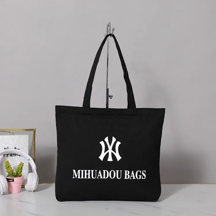 帆布包手提式托特饭盒通勤双根单肩包单肩布包休闲肩包时尚斜挎包