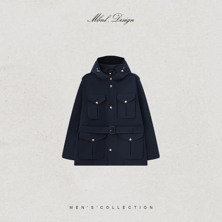 MBNL-F「Safari Jacket」秦磊男90鹅绒机车猎装两件套LL-WWT0119