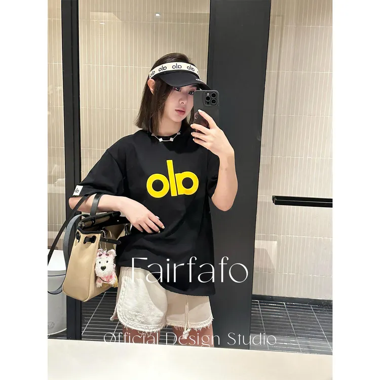 【百搭简约字母短袖】夏季新款爆款洋气高端品质男女款DC5ZB0755