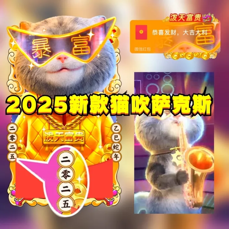 【2025新款斑布猫】红包动态封面定制动态皮肤设计定制情侣仪式感