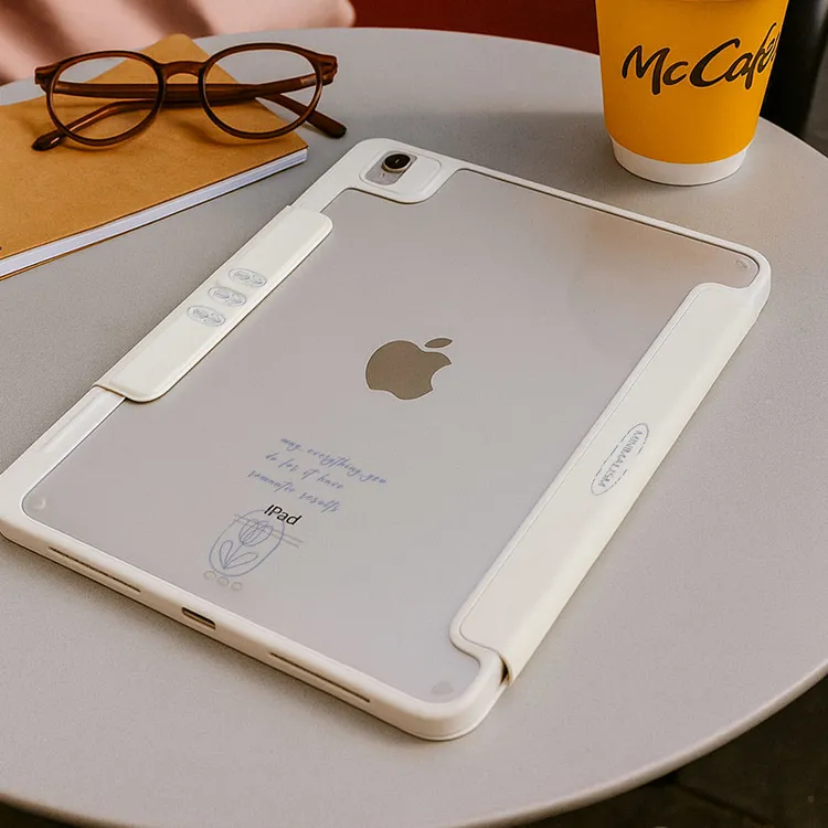 【Y折百变搭扣x白】iPadpro13保护套oppo4华为11.5小米6平板壳Air7